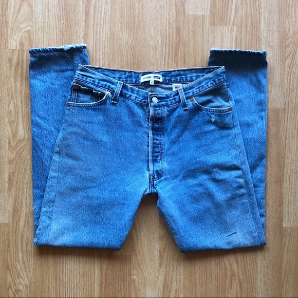 Re/Done Denim - RE/DONE LEVI’S vintage reworked high waisted jeans